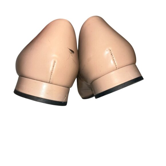 Gucci Beige Leather Loafers with Silver Accents - Picture 7 of 13